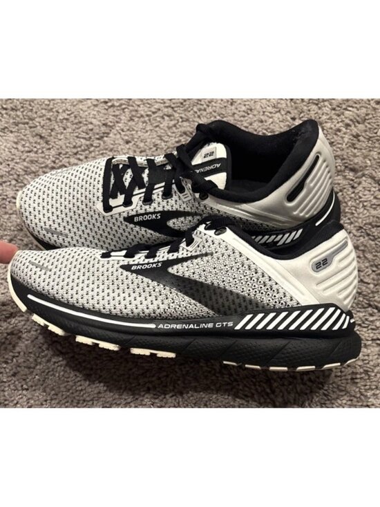 Brooks Shoes - Brooks Adrenaline GTS 22 Running Shoes Womens Size 8.5 Grey Athletic Sneakers